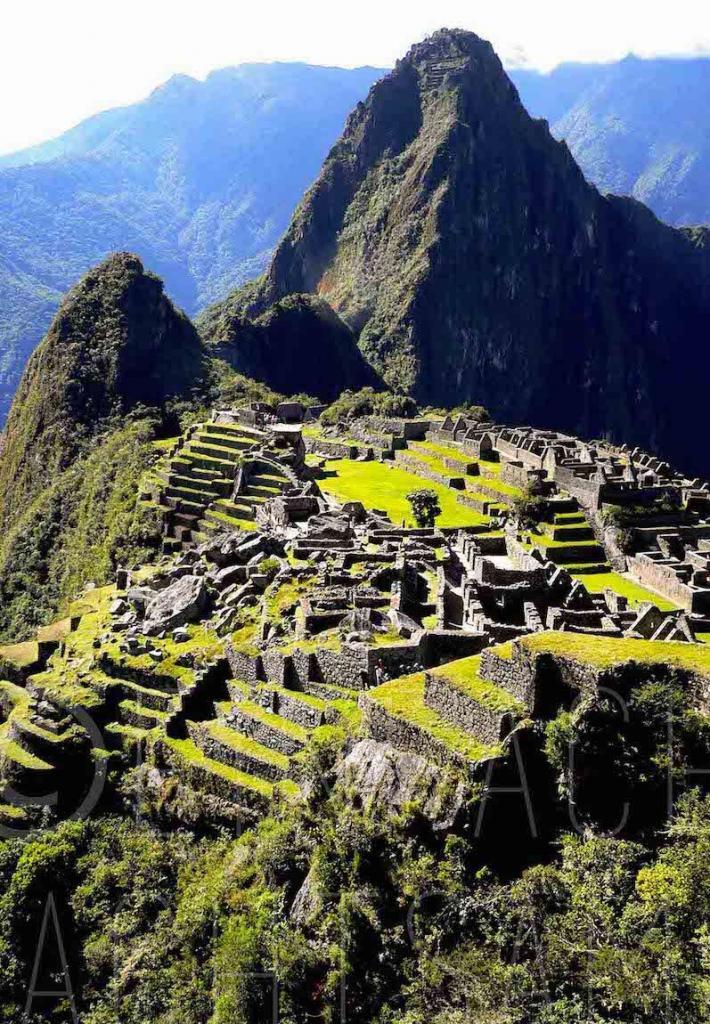Blick auf Huayna Picchu